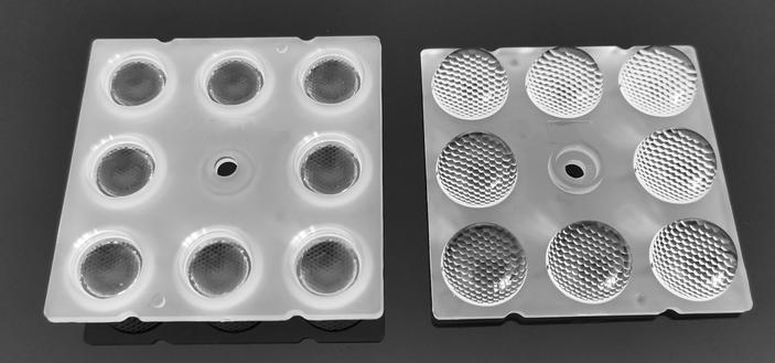 Lente de holofote 50x50-8H1-90°