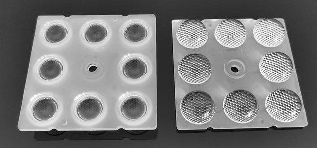 Lente de holofote 50x50-8H1-45°