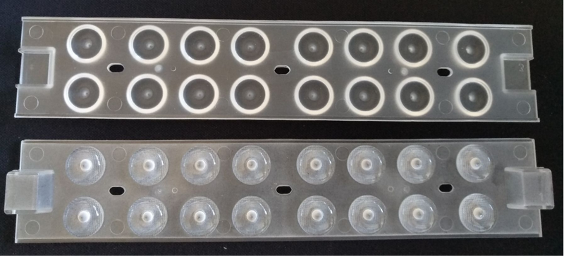 Lente modular 2x8LEDs-TV
