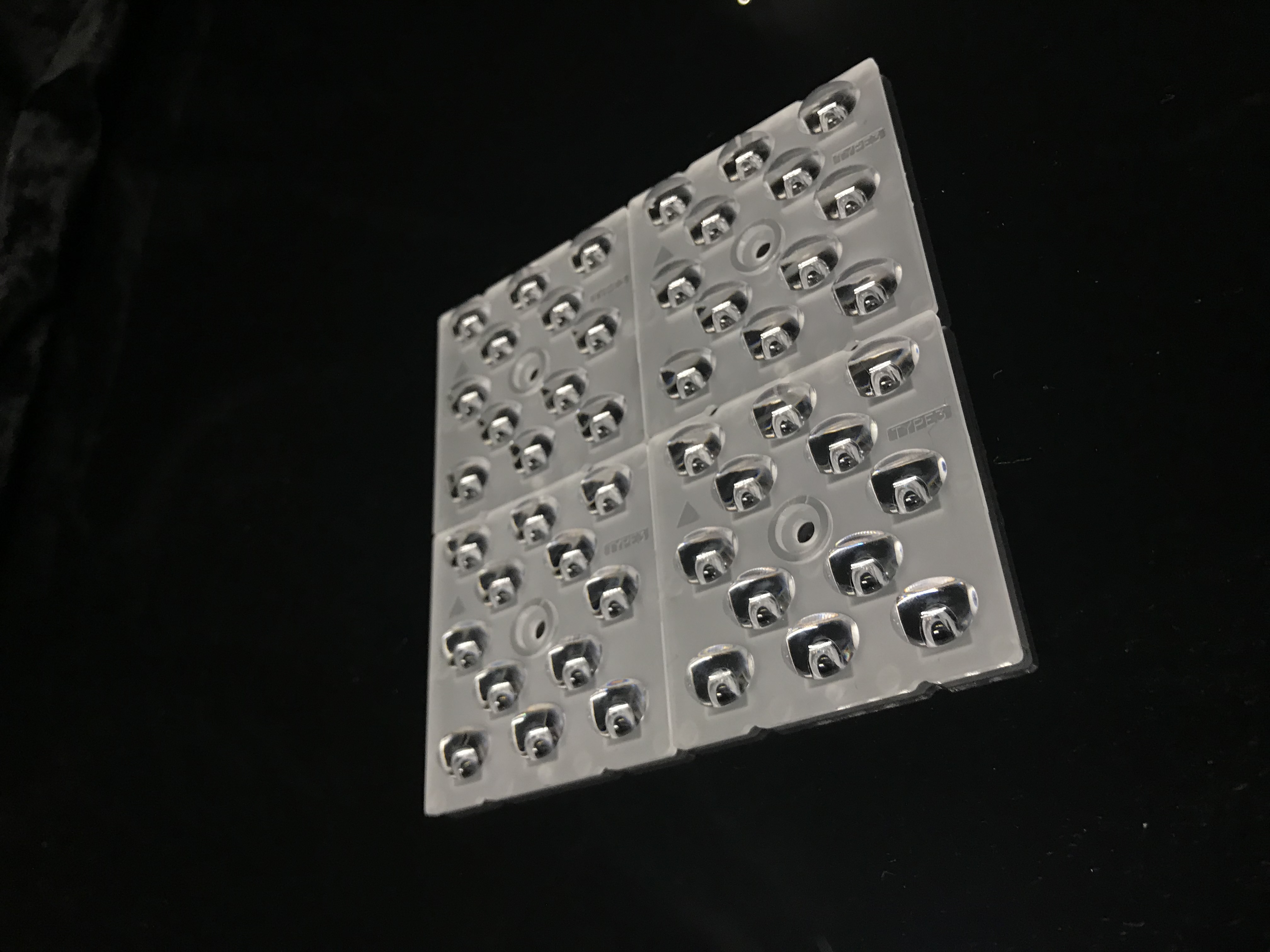 50x50-12H1-A-Lente para luz de rua-T3-S